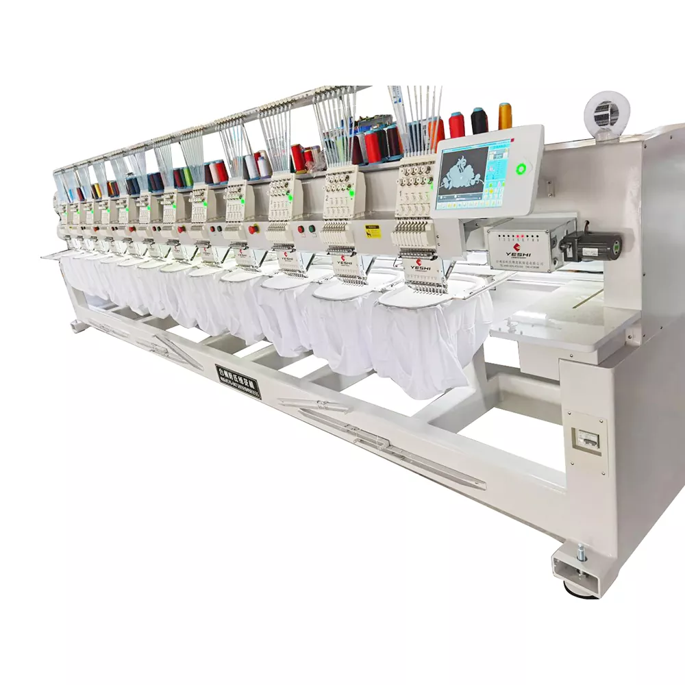 Macchina da ricamo a dodici teste multi-needle